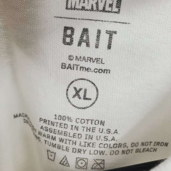 Marvel X BAIT X Champion Amazing Spiderman Doodle Tee Shirt Top Men Size XL NWOT - Picture 4 of 12